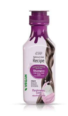 Eva Optimum Care Recipe Silk & Shine Blend Shampoo Marshmallow Scent