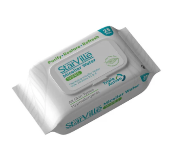StarVille Micellar Water Wipes 25 pcs