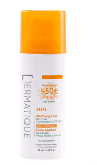 Dermatique Sun reduces shine for sun protection 50 ml