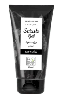 Bobana Charcoal Scrub Gel 150ml