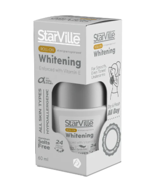 Starville Whitening Roll On Lavender Scent 60 ml