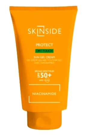 skin side dry touch gel sun cream spf 50+50ml