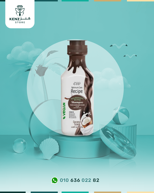 Eva Optimum Care Recipe Nourishing Blend Shampoo Coconut Scent