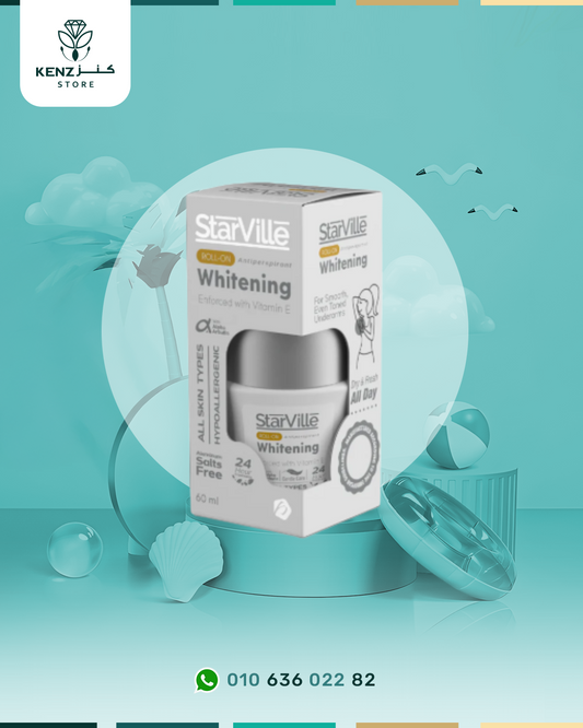 Starville Whitening Roll On Lavender Scent 60 ml